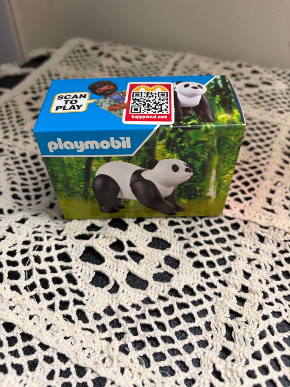 Playmobil Panda McDonalds Happy Meal Toy
